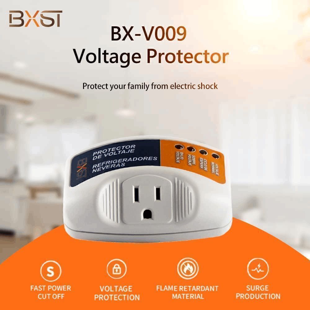 One Outlet Plug in Voltage Protector for Home Protects Refrigerator/TV/PC 120V